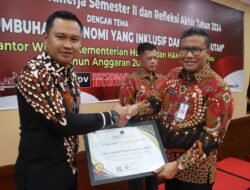 Rutan Batam Meraih Penghargaan Dari Kanwil Kemenkumham Kepri