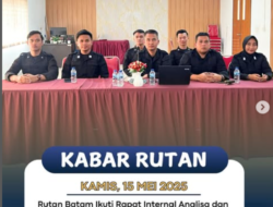 Rutan Batam Ikuti Rapat Internal Analisa dan Evaluasi Kinerja Pemasyarakatan Semester I 2025 Secara Virtual