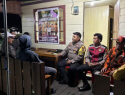 Bhabinkamtibmas Polsek Bunguran Barat Sambang dan Perkuat Pos Kamling di Sedanau