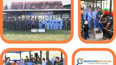 Diskan Natuna Apresiasi Panen Lele Lanud RSA