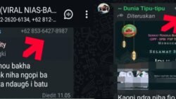 Dicari, Pemilik Akun WA ini Diduga Kuat Mengujar Kebencian dan Pelanggaran UU ITE